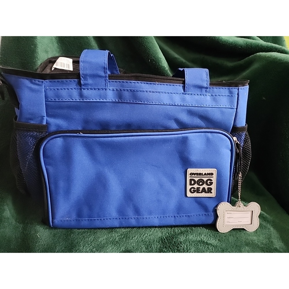 Overland Dog Gear‎ "Away Bag" Travel Tote • Med/Large • Blue